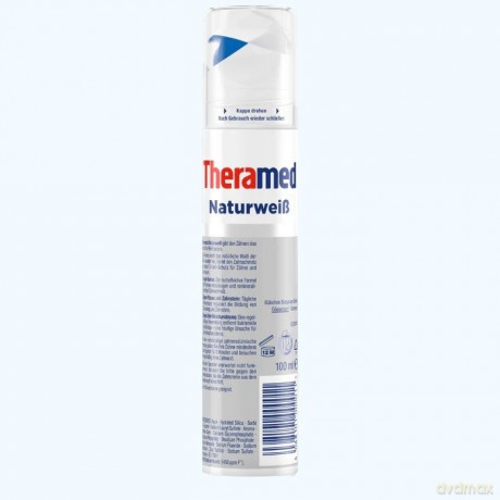 THERA MED Pasta do zębów 100ml Natur Weiss pompka&