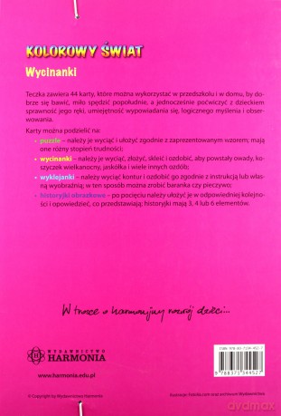 Kolorowy świat. Wycinanki część 2 [KSIĄŻKA]