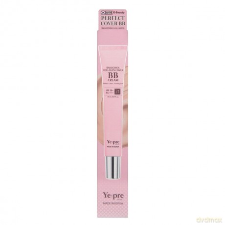 YEPRE Bakuchiol Collagen Cover Krem BB z bakuchiolem i kolagenem nr 21 SPF50 20 ml