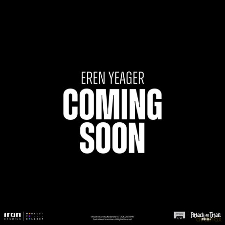 Attack on Titan Art Scale Statue 1/10 Eren Yeager 24 cm