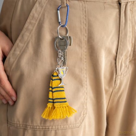 Harry Potter Keyring Hufflepuff Scarf 15 cm