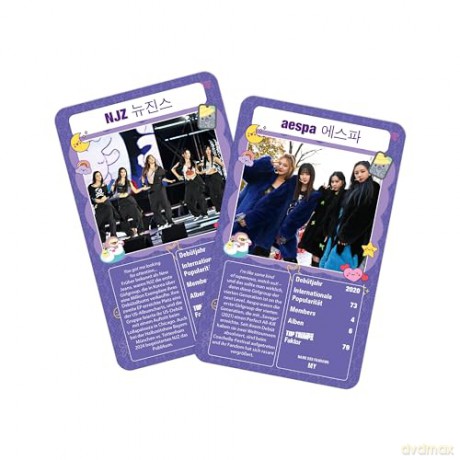 K-Pop Card Game Top Trumps German Version