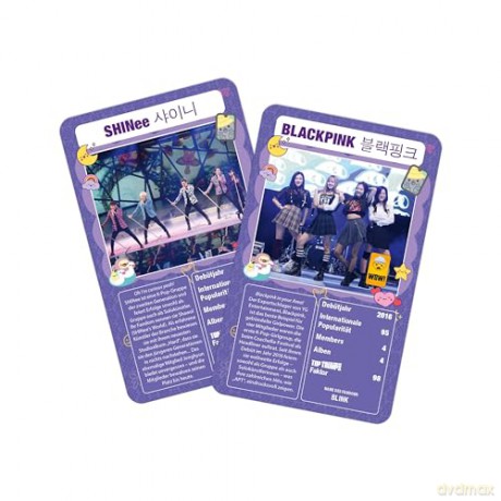 K-Pop Card Game Top Trumps German Version