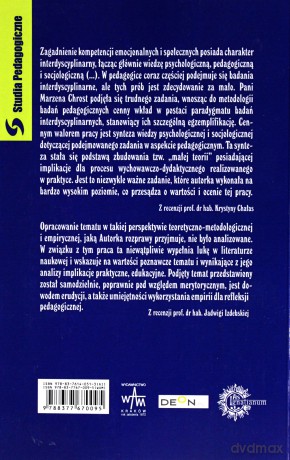Kompetencje emocjonalne i społeczne młodzieży [KSIĄŻKA]