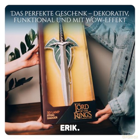 The Lord of the Rings Sting Lamp Sword 51 cm