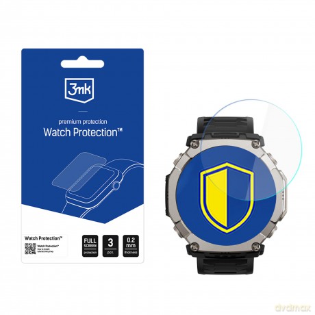 Amazfit T-Rex Ultra 2 - 3mk Watch Protection FlexibleGlass