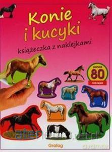 Konie i kucyki Książeczka z naklejkami [KSIĄŻKA]