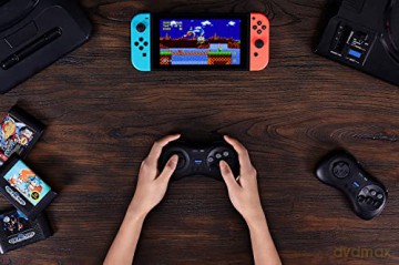 8BitDo - M30 Bluetooth Gamepad Black (Switch/Windows/Android/MacOS/Steam)