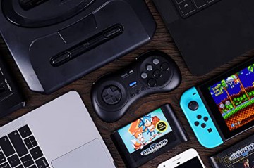 8BitDo - M30 Bluetooth Gamepad Black (Switch/Windows/Android/MacOS/Steam)