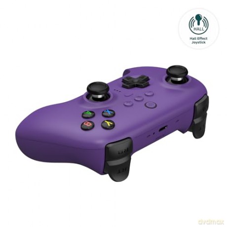 8BitDo - Ultimate 2.4G Wireless Controller with Dock and Hall Effect Joysticks - Purple