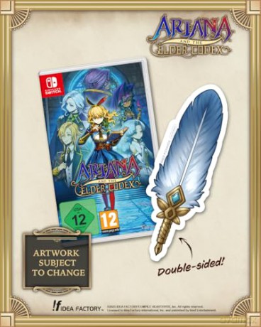 Ariana and the Elder Codex + Bookmark [GRA SWITCH]