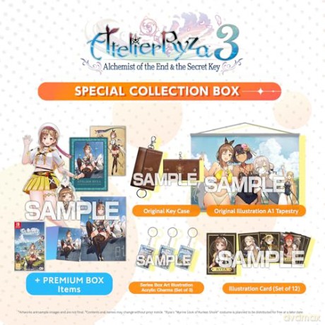 Atelier Ryza 3: Alchemist of the End & the Secret Key - SPECIAL COLLECTION BOX ENGLISH [GRA SWITCH]