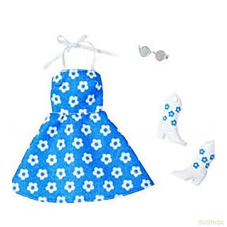 Barbie - Complete Look Fashion Pack (Blue Flower Dress)