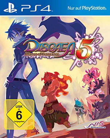 Disgaea 5: Alliance of Vengeance (German Box - ENG IN Game) [GRA PS4]