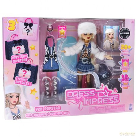 Dress To Impress - Series 1 3-in-1 Deluxe Fashion Doll