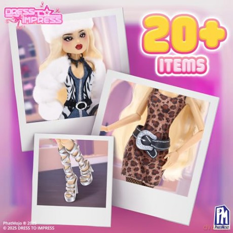 Dress To Impress - Series 1 3-in-1 Deluxe Fashion Doll
