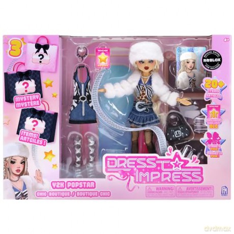 Dress To Impress - Series 1 3-in-1 Deluxe Fashion Doll