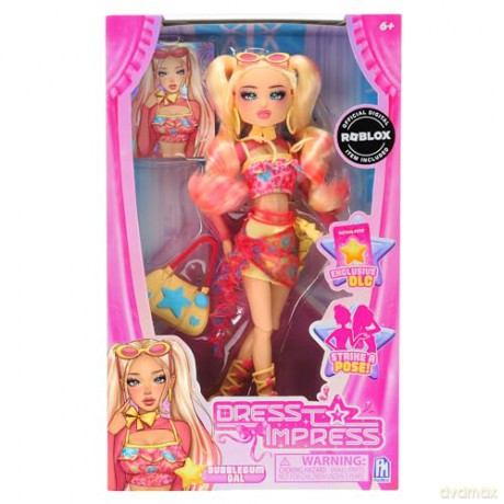 Dress To Impress - Series 1 Fashion Doll - Bubblegum Gal