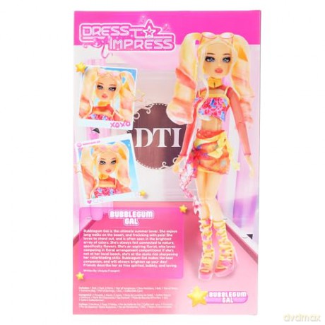 Dress To Impress - Series 1 Fashion Doll - Bubblegum Gal