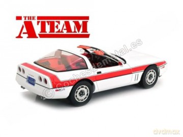 Greenlight Collectibles - 1/18 The A Team - 1984 Chevrolet Corvette C4 Faceman