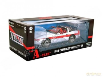 Greenlight Collectibles - 1/18 The A Team - 1984 Chevrolet Corvette C4 Faceman