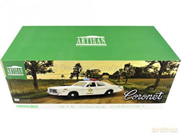 Greenlight Collectibles - 1/18 The Dukes of Hazzard - 1975 Dodge Coronet Sheriff