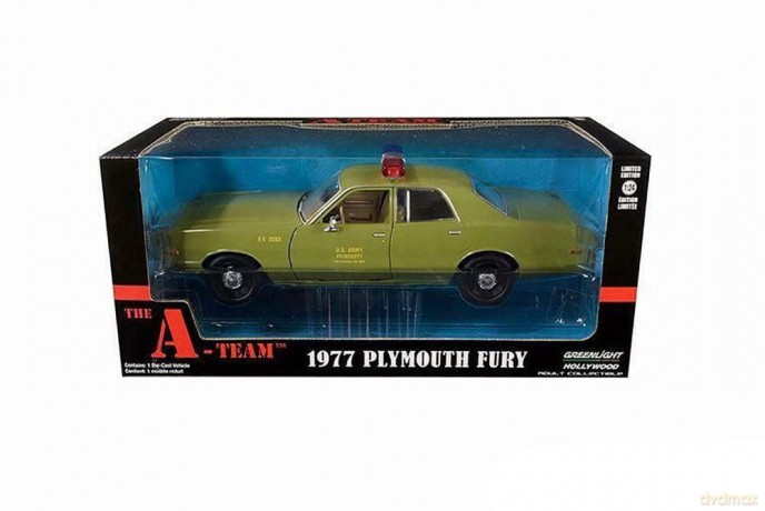 Greenlight Collectibles - 1/24 The A-Team - 1977 Plymouth Fury U.S Army Police