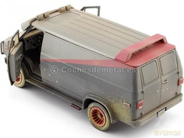 Greenlight Collectibles - 1/24 The A-Team - 1983 GMC Van with Bullet Holes