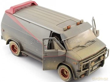 Greenlight Collectibles - 1/24 The A-Team - 1983 GMC Van with Bullet Holes