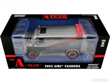 Greenlight Collectibles - 1/24 The A-Team - 1983 GMC Van with Bullet Holes