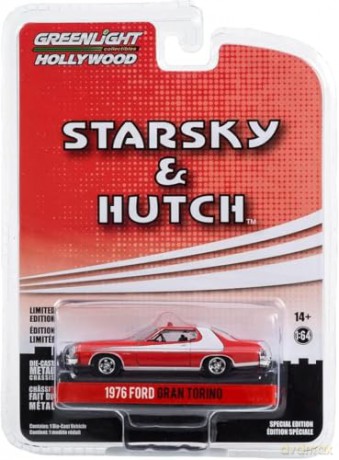 Greenlight Collectibles - 1/64 Starsky And Hutch (TV Series 1975-79) - 1976 Ford Gran Torino