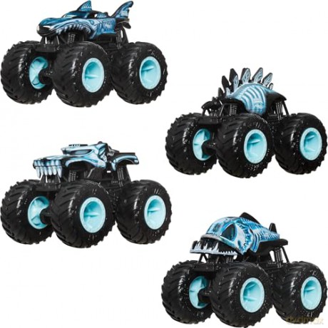 Hot Wheels - Monster Trucks X-Ray 4 Pack (discontinued)