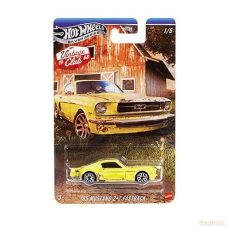 Hot Wheels - Silver Series - Vintage Club - 65 Mustang 2+2 Fastback