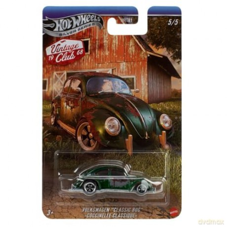 Hot Wheels - Silver Series - Vintage Club - Volkswagen Classic Bug