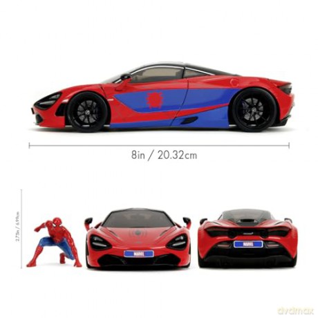 Jada - Marvel Spider-Man Mclaren 720S Die-Cast 1:24