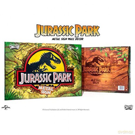 Jurassic Park: Metal Logo Sign