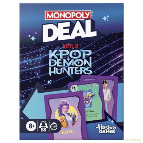 Kpop Demon Hunters Monopoly Deal /Boardgame [GRA PLANSZOWA]