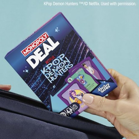 Kpop Demon Hunters Monopoly Deal /Boardgame [GRA PLANSZOWA]