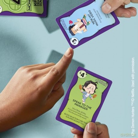 Kpop Demon Hunters Monopoly Deal /Boardgame [GRA PLANSZOWA]