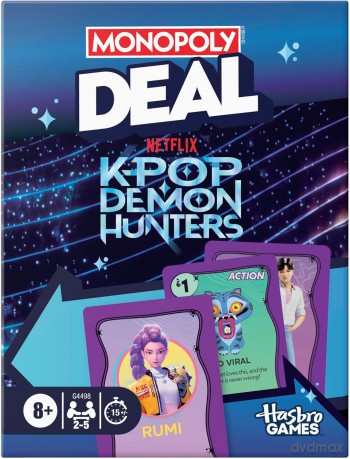 Kpop Demon Hunters Monopoly Deal /Boardgame [GRA PLANSZOWA]