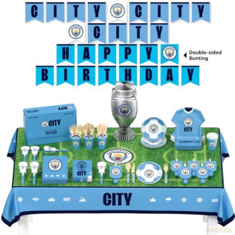 Manchester City FC - ALL-IN-ONE Party Box