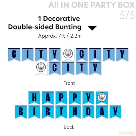 Manchester City FC - ALL-IN-ONE Party Box
