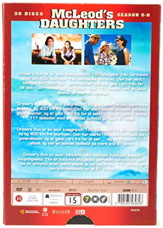 McLeod's Daughters Seasons 5 - 8 (30 Discs) [DVD]
