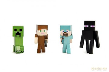 Minecraft - 2.5" Metal Figs 4-Pack (Wave 3)