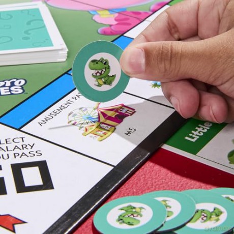 Monopoly Junior 2 In 1 Refresh/ Boardgame [GRA PLANSZOWA]