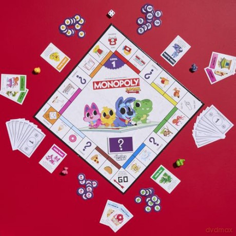 Monopoly Junior 2 In 1 Refresh/ Boardgame [GRA PLANSZOWA]