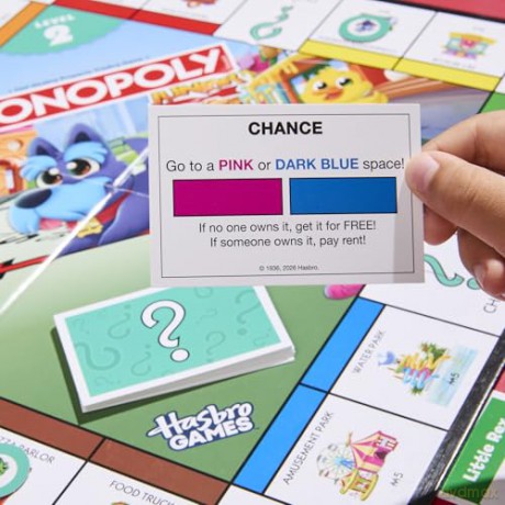 Monopoly Junior 2 In 1 Refresh/ Boardgame [GRA PLANSZOWA]