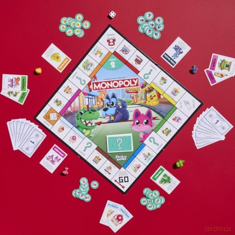 Monopoly Junior 2 In 1 Refresh/ Boardgame [GRA PLANSZOWA]