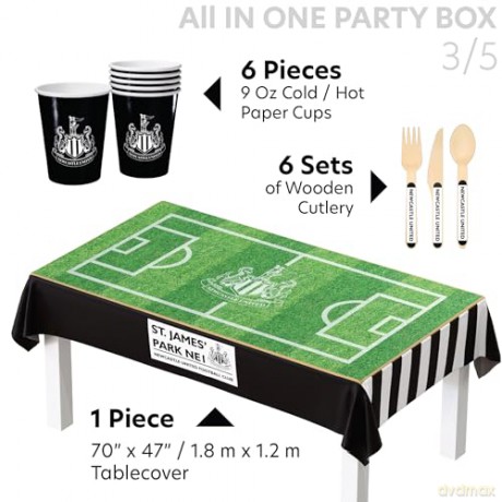 Newcastle United FC ALL-IN-ONE Party Box
