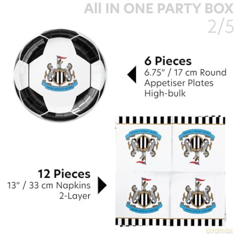 Newcastle United FC ALL-IN-ONE Party Box